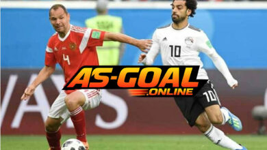 موعد مباراة مصر وروسيا